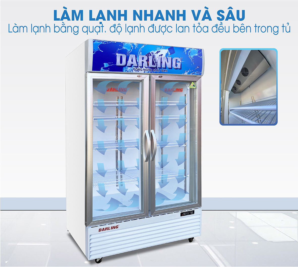 Tủ mát đứng