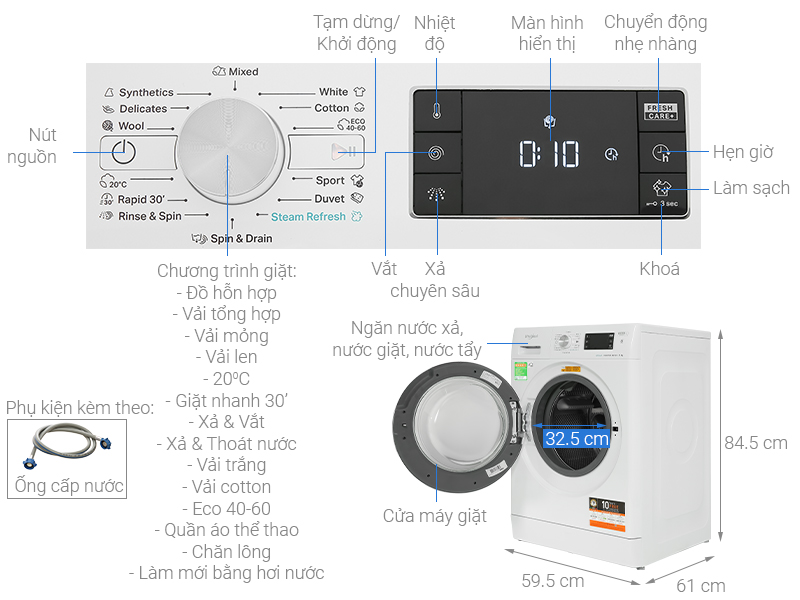 Máy giặt Whirlpool  