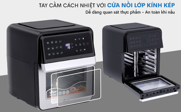 Nồi chiên không dầu FujiE AF12D