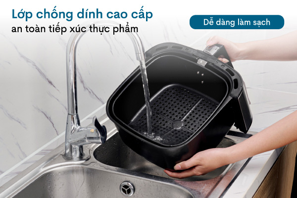 Nồi chiên không dầu FujiE AF9D