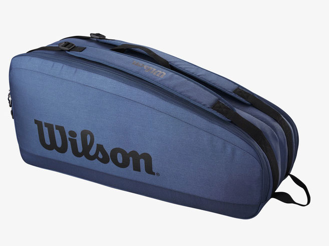 Túi thể thao Wilson Tour Ultra 6PK Racket Bag Blue WR8024101001