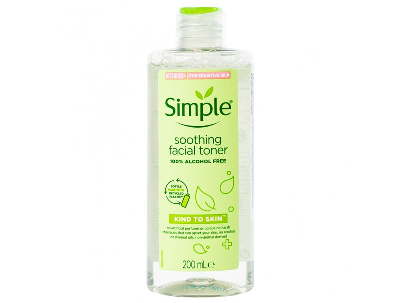 Nước hoa hồng Simple Soothing Facial Toner 200ML