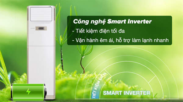 Điều hòa tủ đứng LG Inverter 24.000BTU ZPNQ24GS1A0/ZUAC1