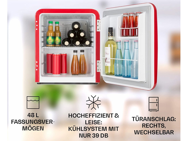 Tủ lạnh mini Klarstein Audrey Retro