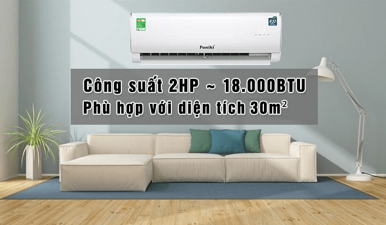 Điều hòa HSC18TMU hoạt động với công suất lớn