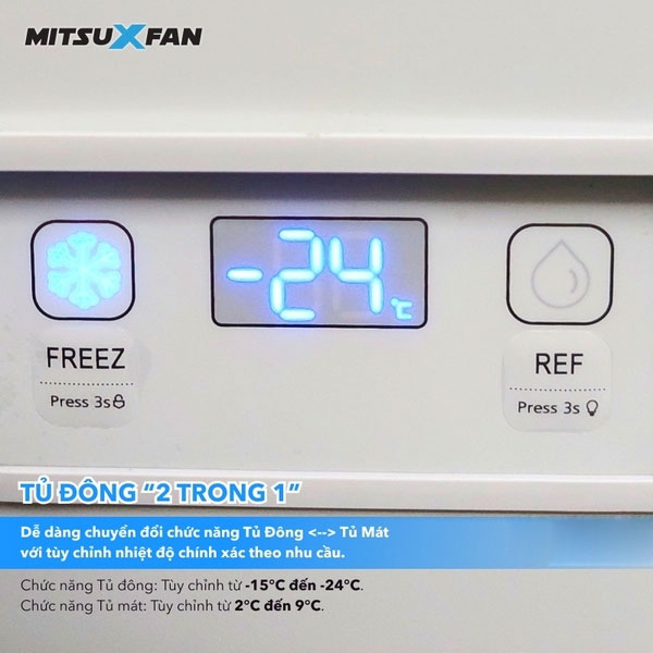 Tủ đông Inverter  