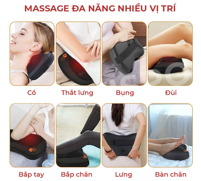 Gối massage Vispo  