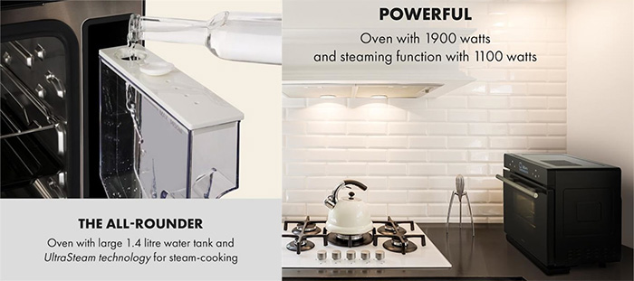 Lò hấp, nướng Klarstein MasterFresh Steam Oven
