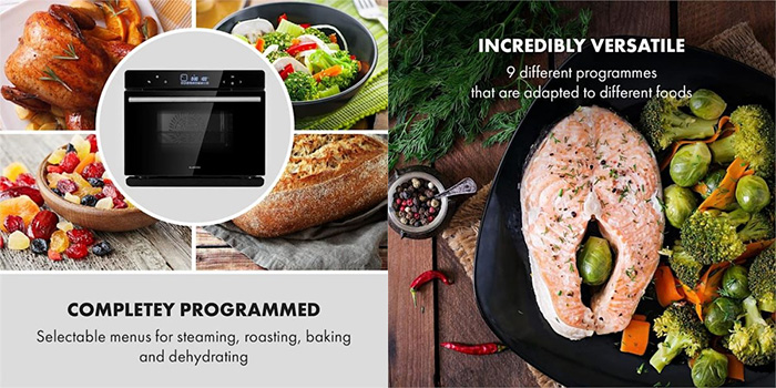 Lò hấp, nướng Klarstein MasterFresh Steam Oven
