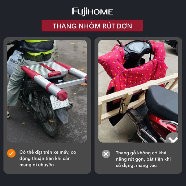 Thang nhôm FujiHome TLI440R