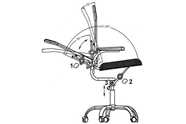 Ghế xoay GX207-M