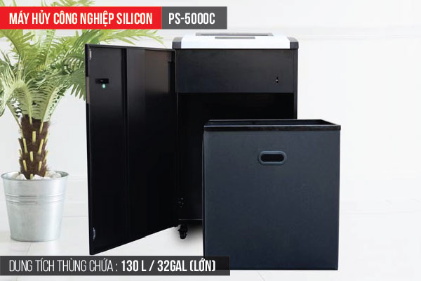 Máy hủy tài liệu công nghiệp Silicon 