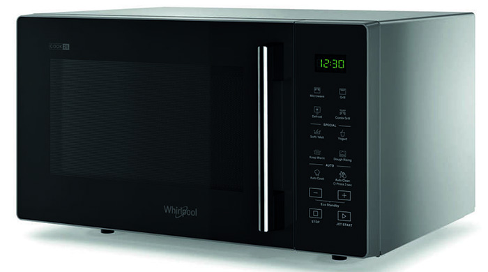 lò vi sóng Whirlpool MWP 253 SBV có thiết kế đẹp, sang trọng