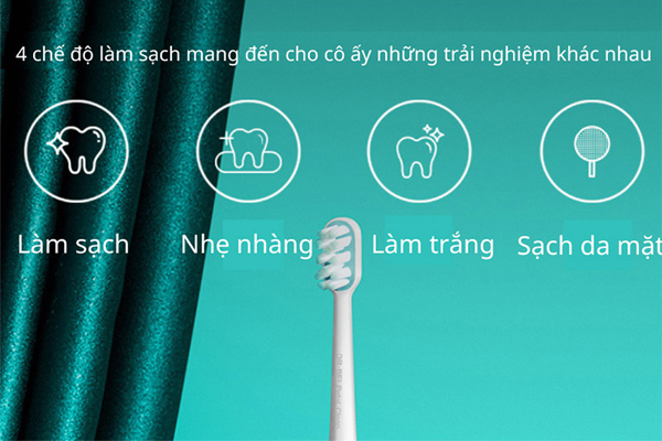 Bàn chải đánh răng điện Dr.Bei Sonic E5