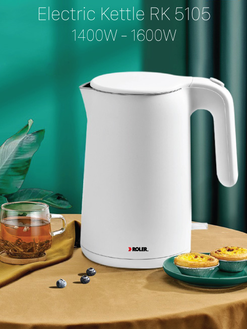 Bình siêu tốc inox 2 lớp 1.5 lít Roler RK-5105