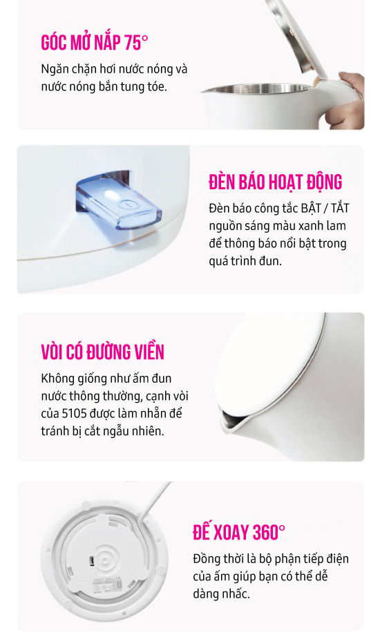 Ấm siêu tốc Roler