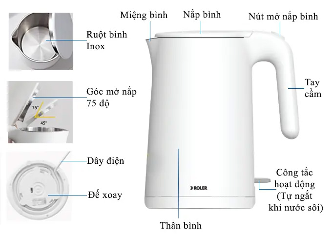 Bình siêu tốc RK-5105