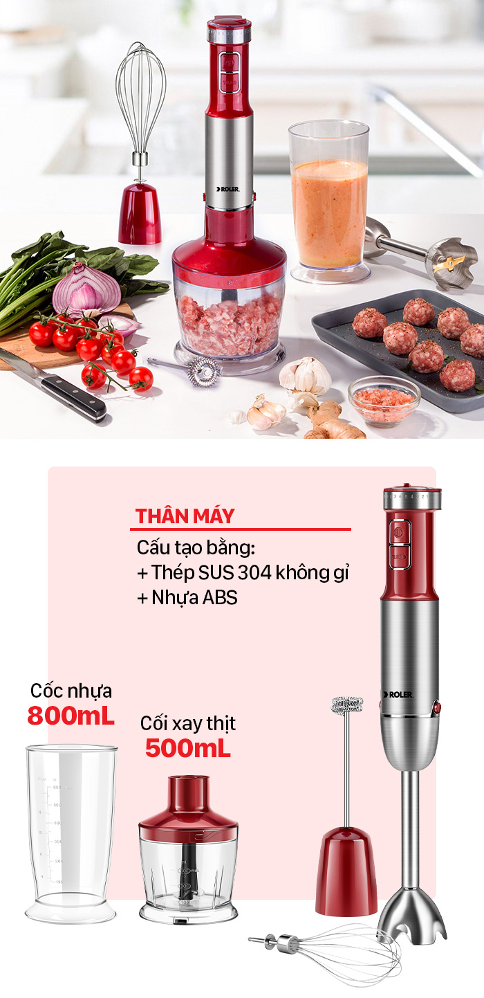 Máy xay sinh tố cầm tay 