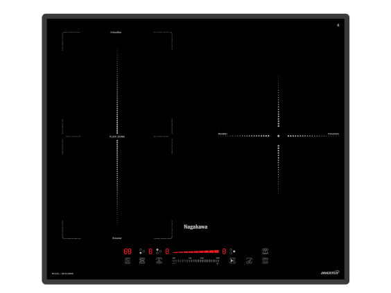 Bếp 3 lò điện từ Nagakawa UltraSlim NK3C08MB