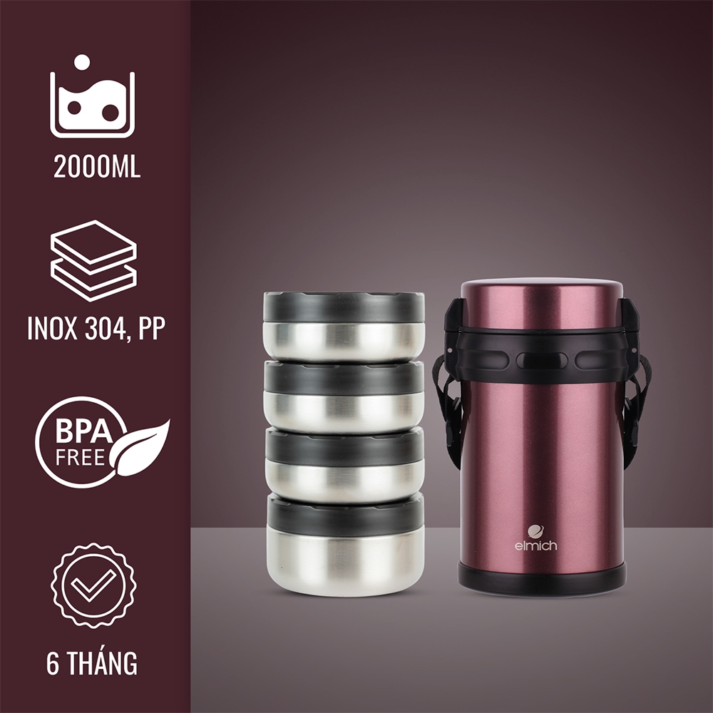 Hộp cơm giữ nhiệt inox  