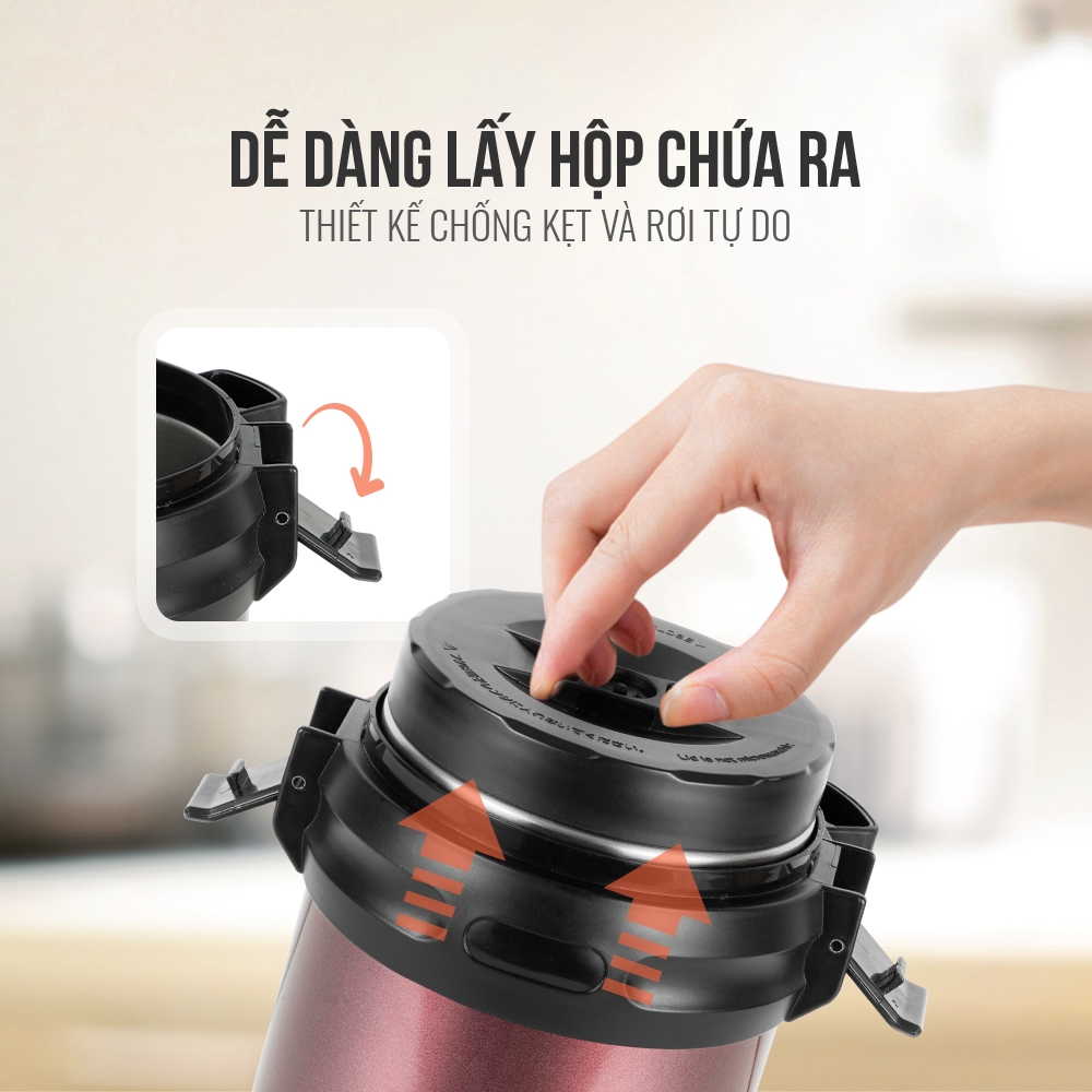 Hộp cơm giữ nhiệt chân không