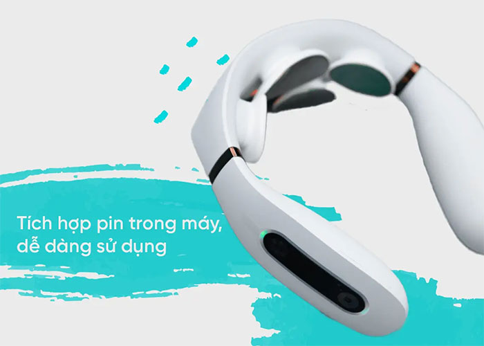 Máy massage cổ dùng pin