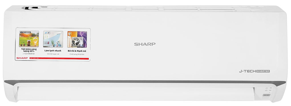 Dàn lạnh của máy lạnh Sharp Inverter 1HP AH-X10ZEW