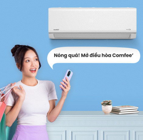 Điều hòa Inverter Comfee CFS-10VWGF-V