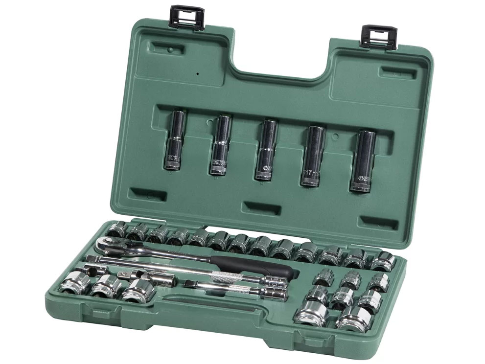 Bộ dụng cụ cầm tay Sata 09945 - 34 chi tiết