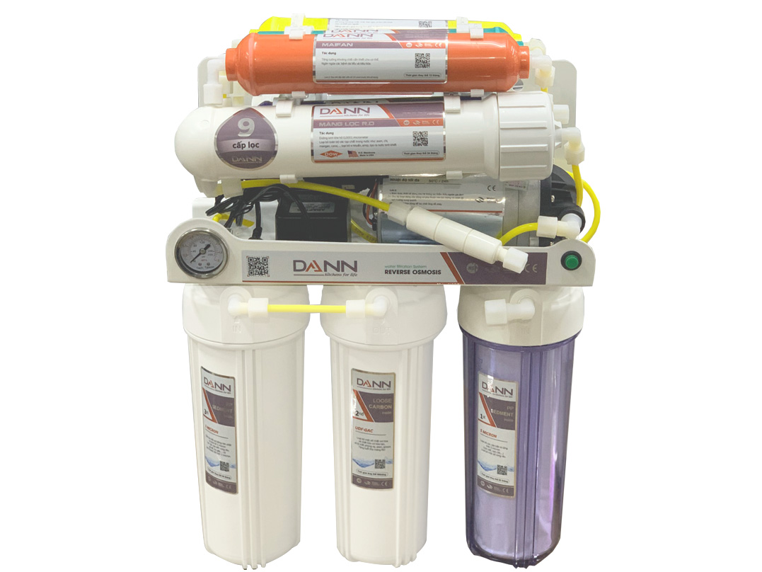 Máy lọc nước Dann cho ra nguồn nước tinh khiết Máy lọc nước Dann