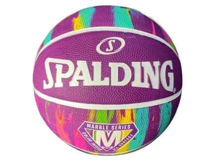 Bóng rổ Spalding Marble Purple Outdoor Size 6