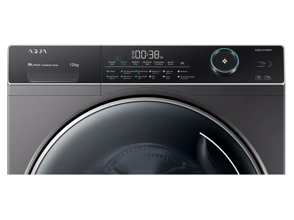Máy giặt Aqua Inverter 12Kg AQD-A1200H PS