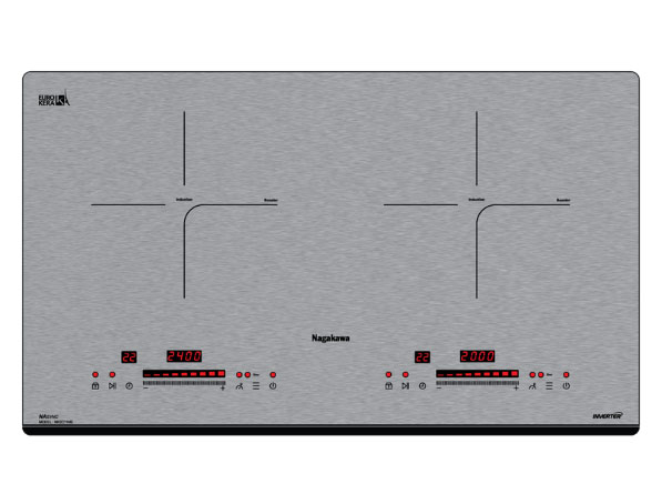 Bếp đôi điện từ Inverter Nagakawa NK2C11ME