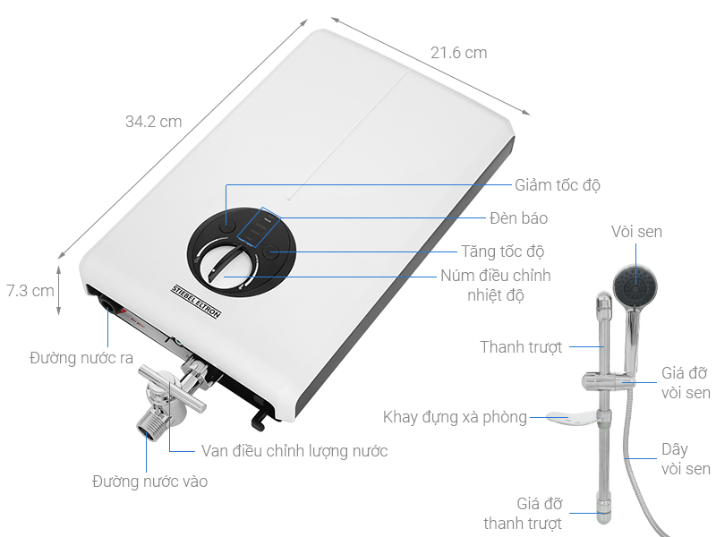 máy nước nóng trực tiếp 