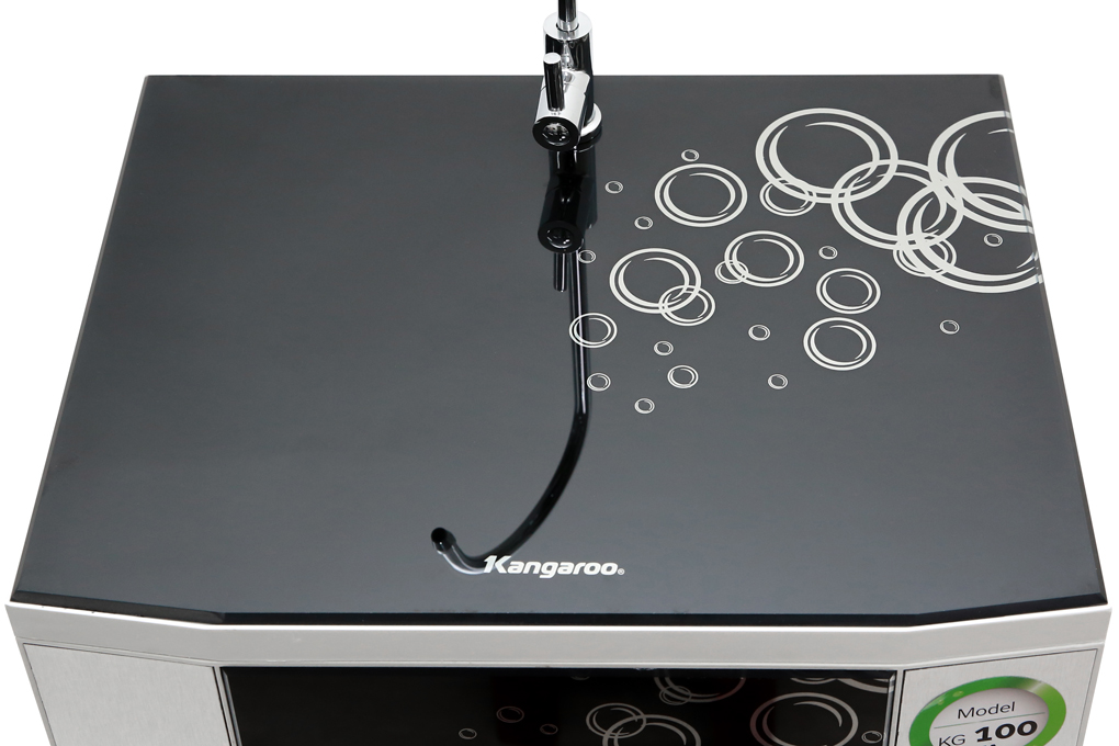 Máy lọc nước Hydrogen Kangaroo RO 9 lõi có vỏ tủ VTU KG100HA