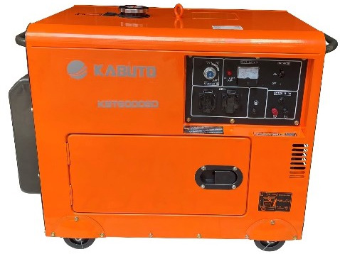 Máy phát điện DIESEL Kabuto KBT6000SD (5KW, cách âm)