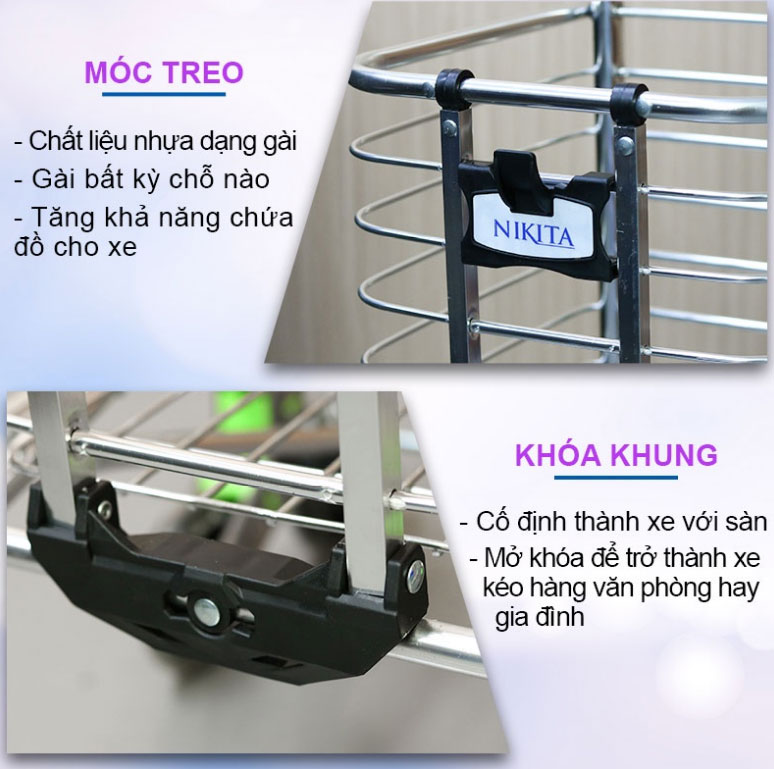 Xe kéo đi chợ Nikita 