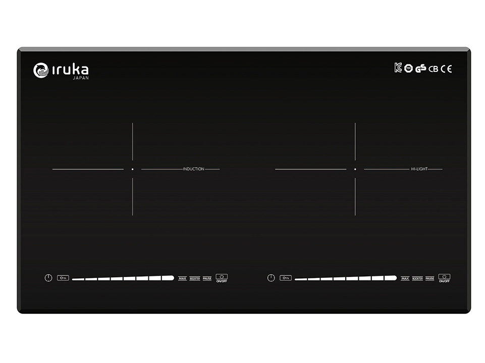 Bếp đôi điện từ hồng ngoại Iruka I-26