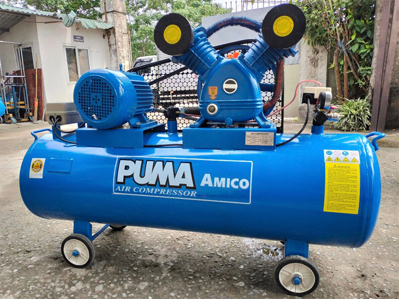 Máy nén khí Puma 5.5HP 200 lít V-0.6/8 (380V)