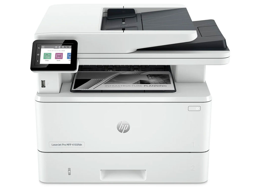 Máy in HP LaserJet Pro MFP 4103FDN (2Z628A)