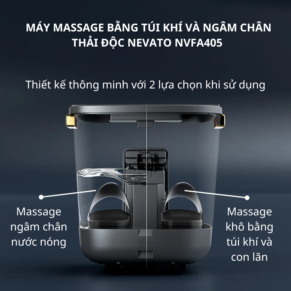 Máy massage bằng túi khí  