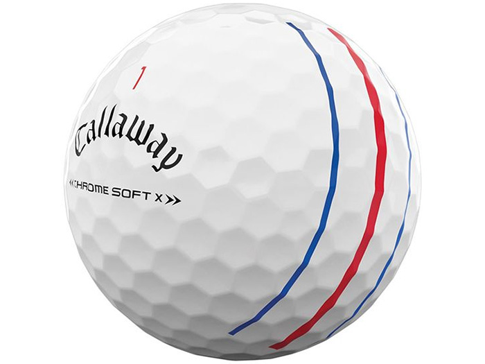 Bóng golf Callaway Chromesoft X 12B Triple Track