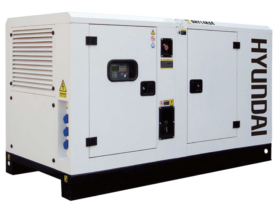 Máy phát điện 13KVA/10KW 3 pha Hyundai DHY14KSE