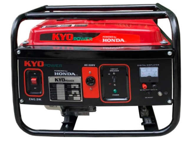 Máy phát điện chạy xăng 2KVA Kyo Power THG2500KX