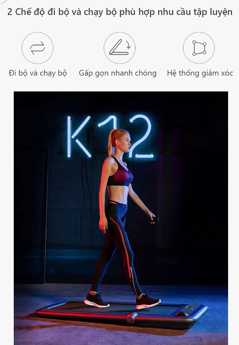 Máy chạy bộ Xiaomi KingSmith K12 TRK12F