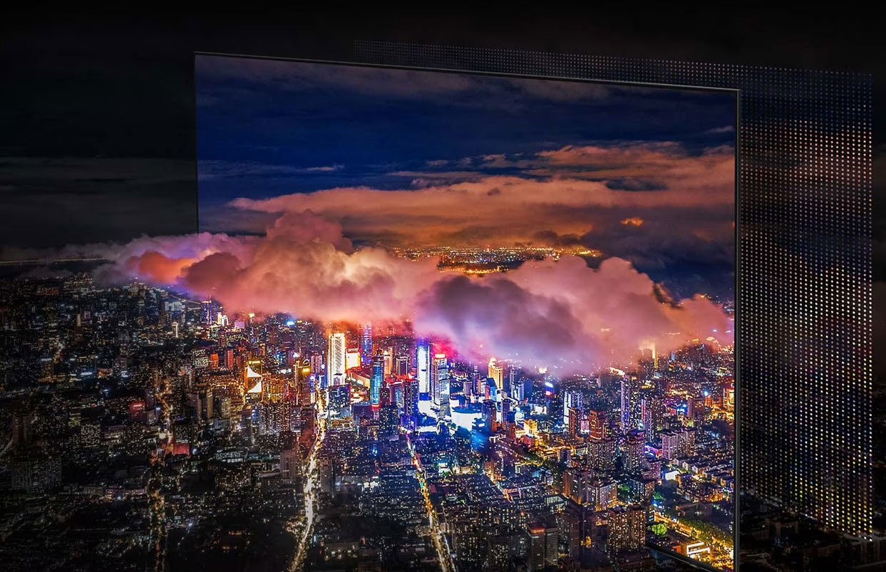 Tivi 77 inch QA77S90CAKXXV được trang bị bộ xử lý Neural Quantum 4K AI cực kỳ thông minh, tái hiện hình ảnh sắc nét