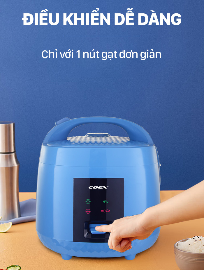 Nồi cơm điện nắp gài