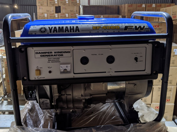 Máy phát điện chạy xăng YAMAHA EF4000FW