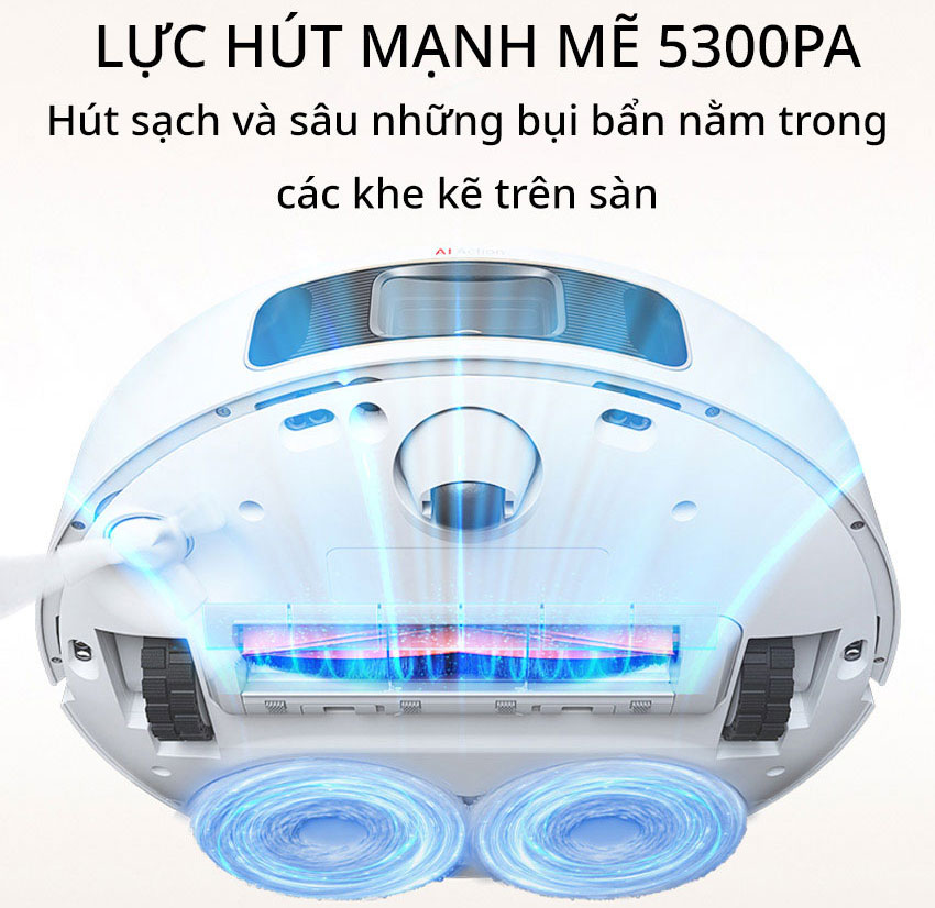 Robot hút bụi dùng pin