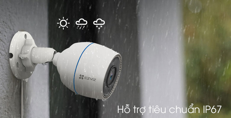 Camera wifi ngoài trời Ezviz H3C 2MP Color